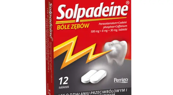 Solpadeine na bóle zębów – co zamiast dorety bez recepty? Lek przeciwbólowy i przeciwgorączkowy z paracetamolem, kodeiną i kofeiną.